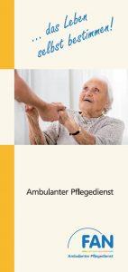 Flyer Ambulanter Pflegedienst